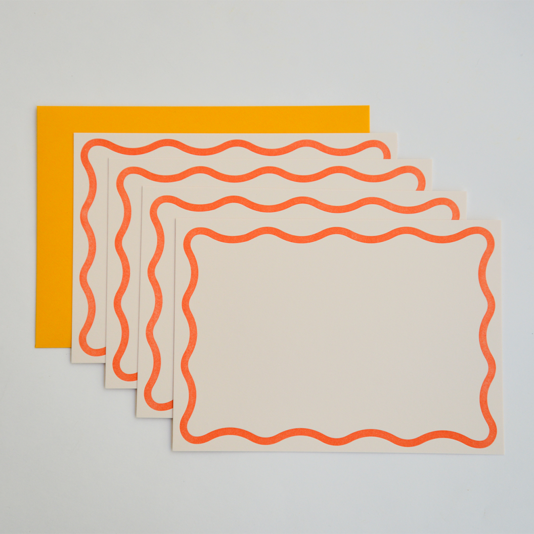 Squiggle Note Card Set