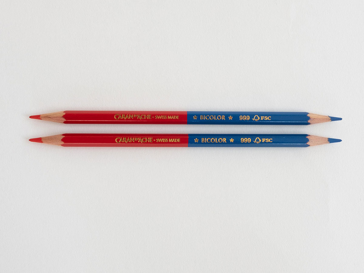 Caran d'Ache Bicolor Red/Blue Pencil