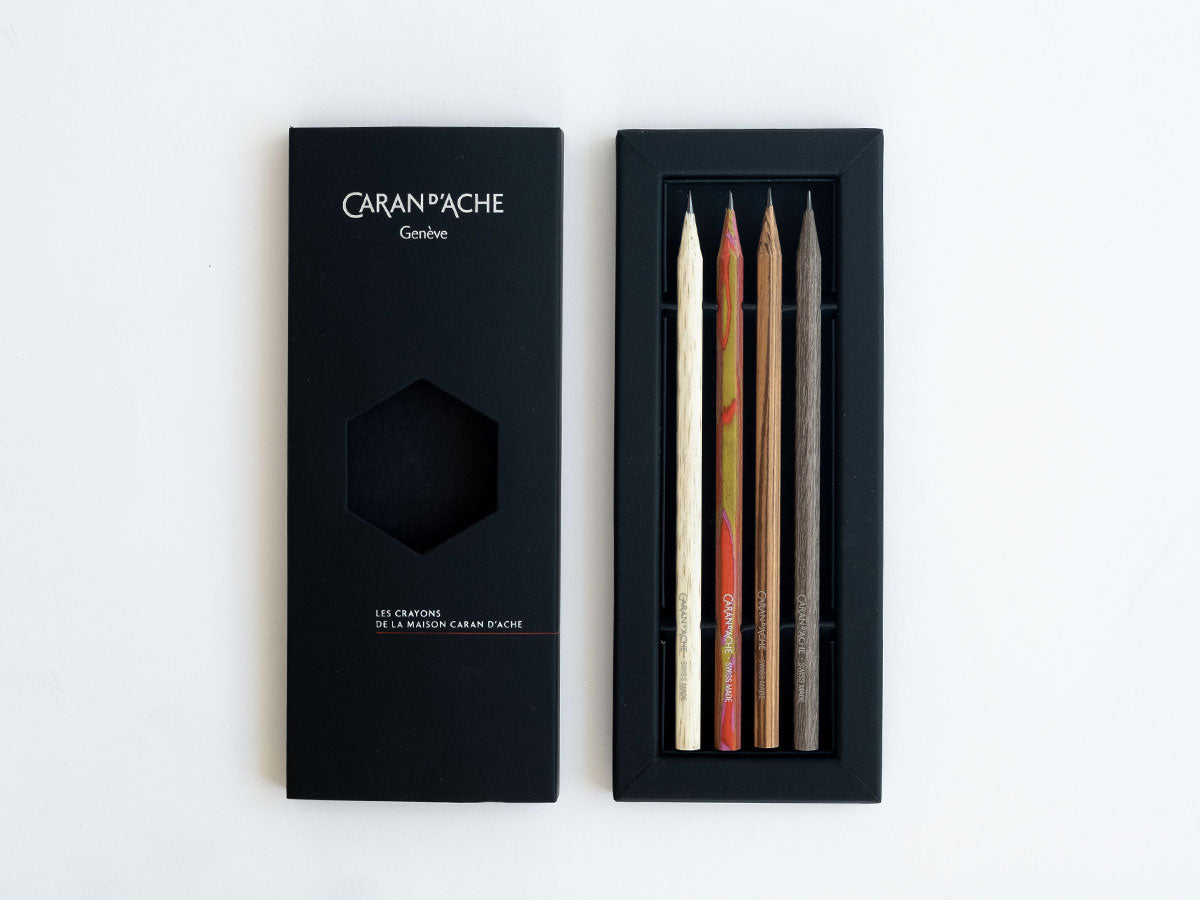 The Pencils of Caran d'Ache - Rare Wood Set