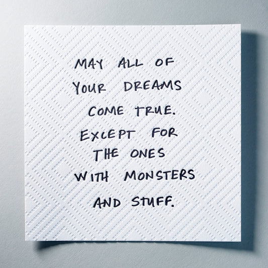 Napkinisms: Monsters