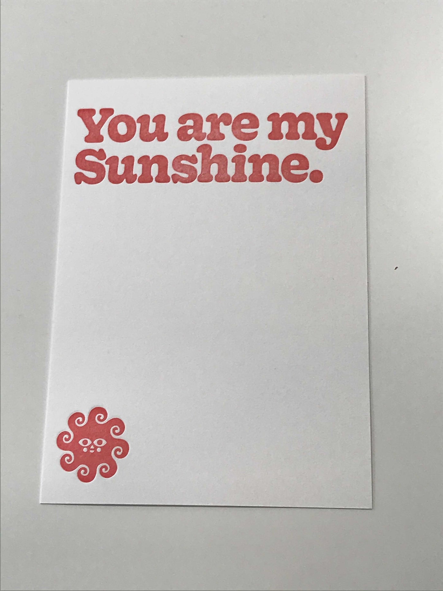 Sunshine Card